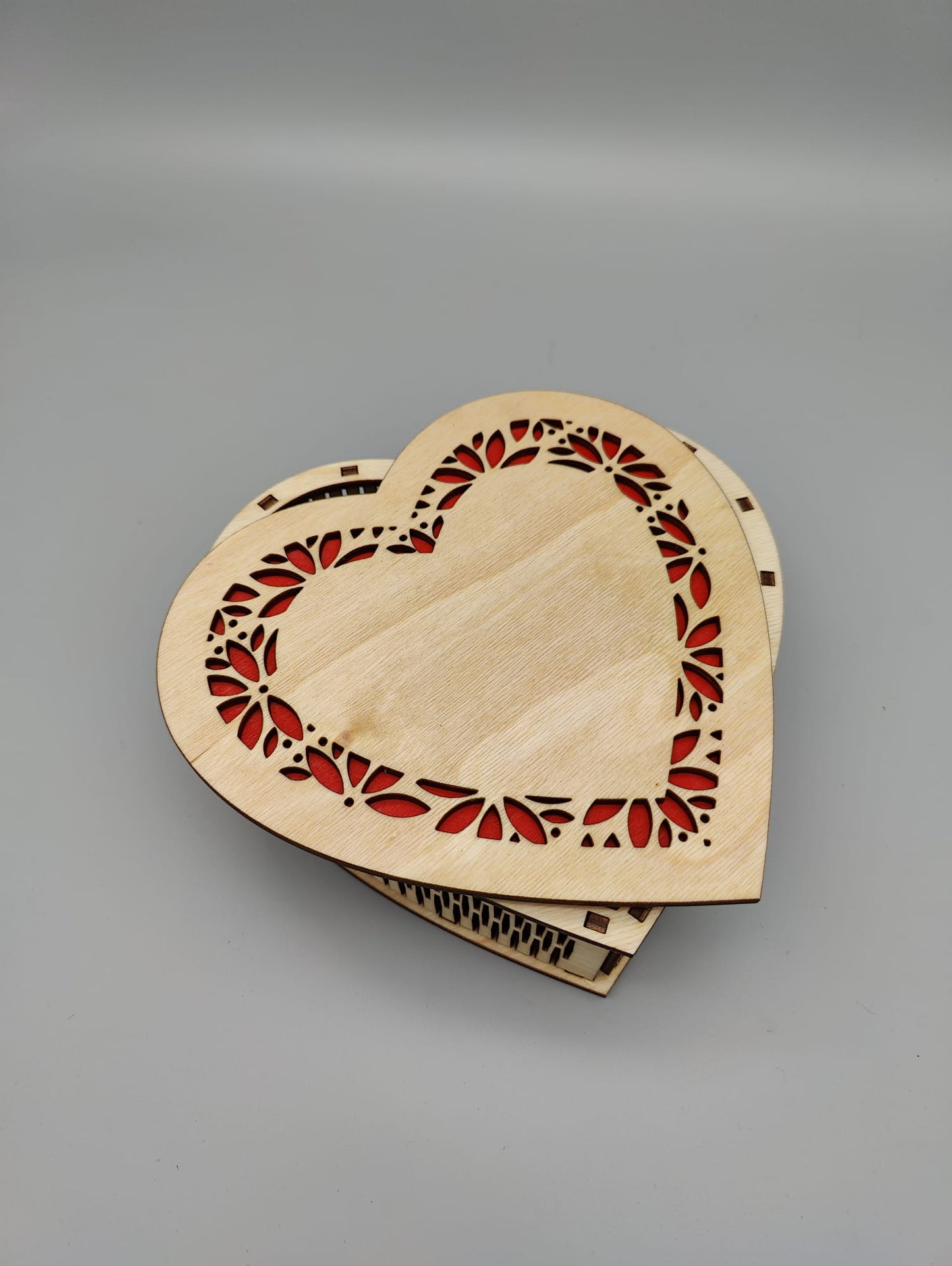 Herz Schachtel mit Gravur