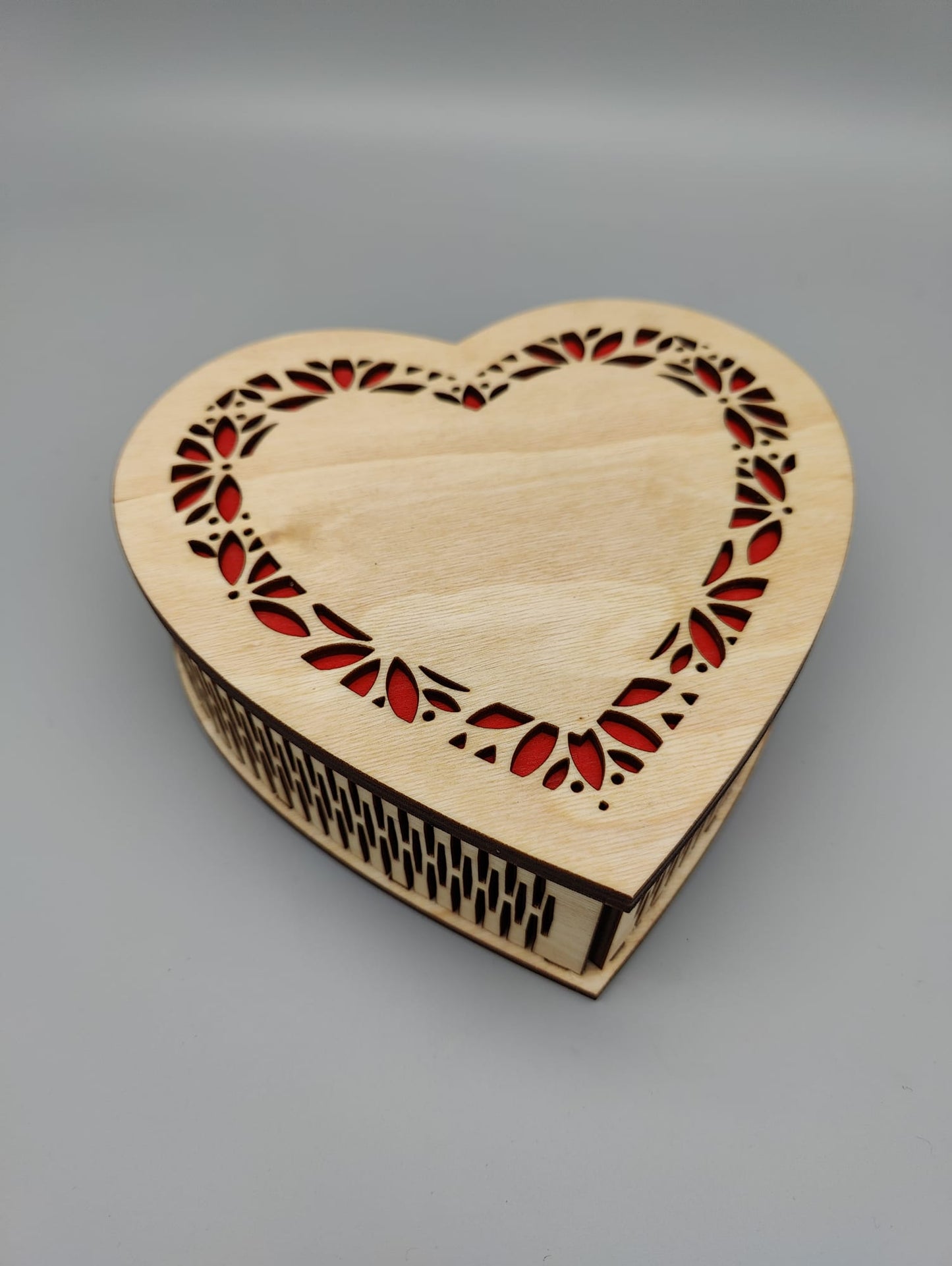Herz Schachtel mit Gravur