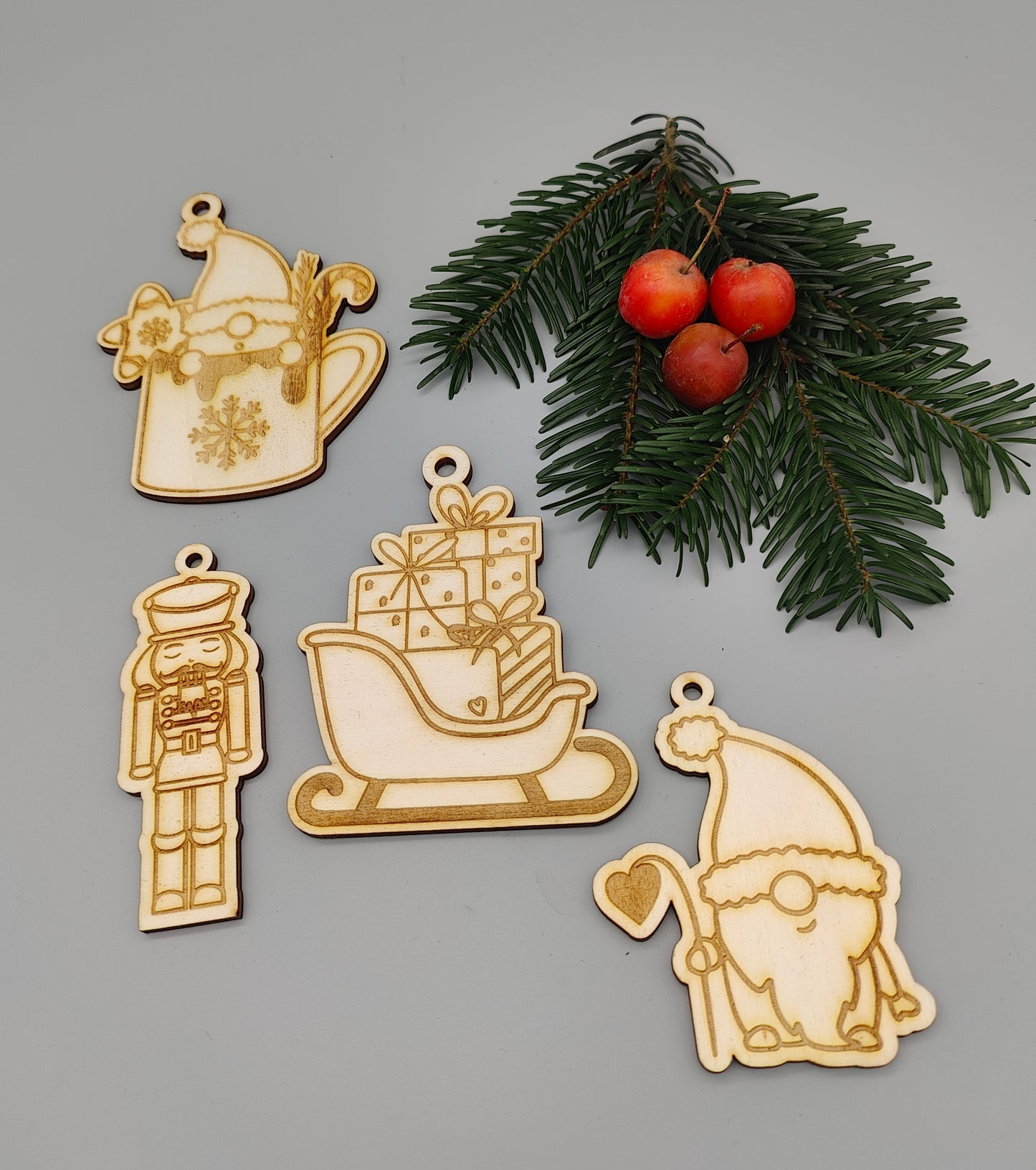 Christbaum Anhänger 4Stk